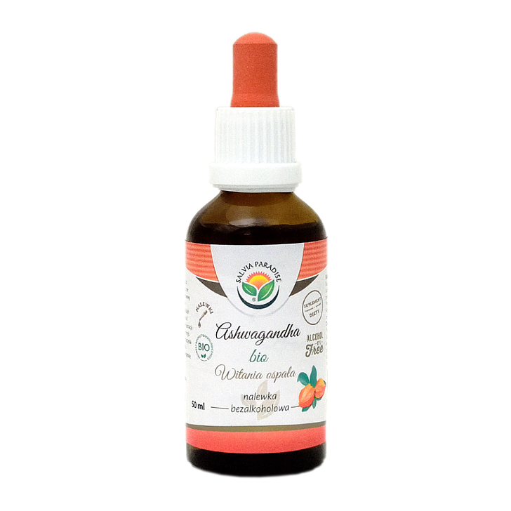 Ashwagandha – BIO Withania-AF-Tinktur 50 ml - Alkoholfreie Tinkturen