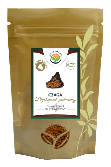 Chaga Pilz gemahlen 70 g - Chaga – Inonotus obliquus