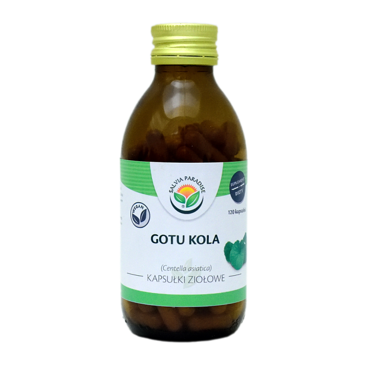 Gotu Kola – Wassernabel-Kapseln 120 Stück - Gotu Kola – Indischer Wassernabel
