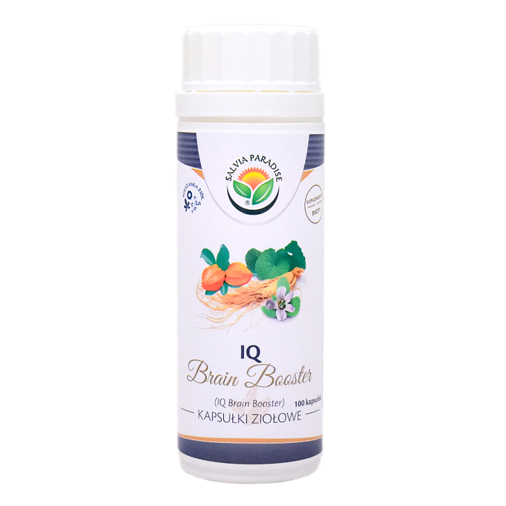 IQ Gehirn-Booster Kapseln 100 Stück - Kräuterkapseln und -tabletten