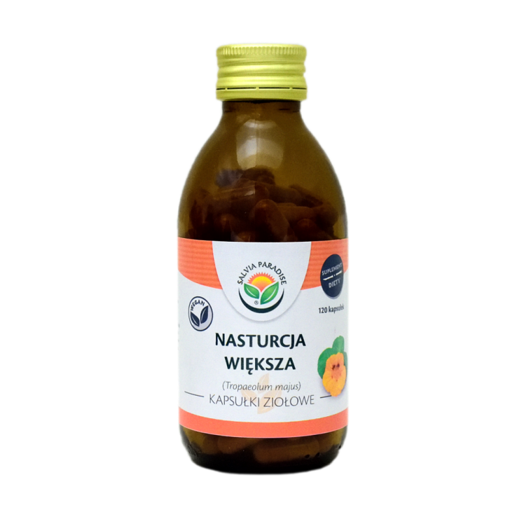 Kapuzinerkresse Kapseln 120 Stück - Kräuterkapseln und -tabletten