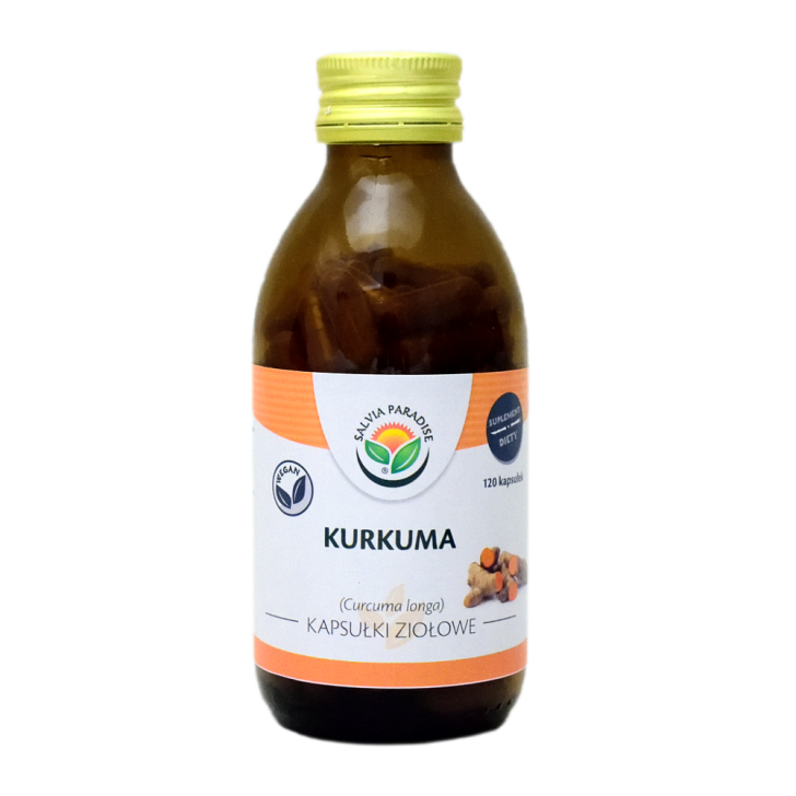 Kurkuma Kapseln 120 Stück - Kurkuma – Curcuma longa