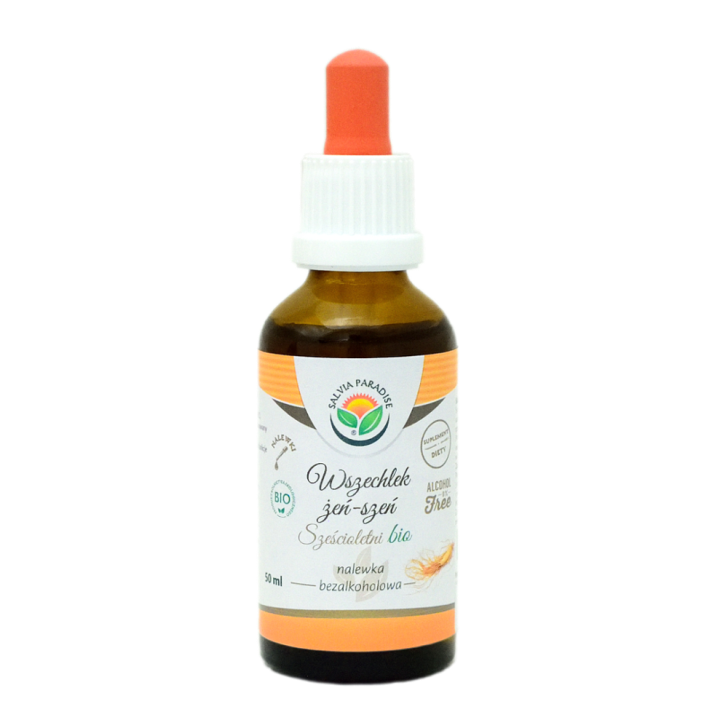 Panax Ginseng 6 Jahre AF Tinktur BIO 50 ml - Echter Ginseng – Panax ginseng