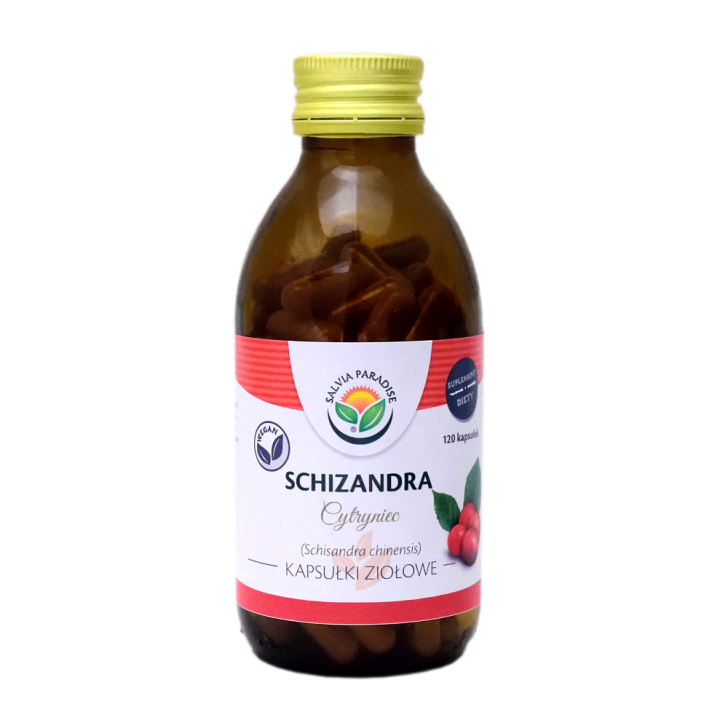 Schisandra-Kräuterkapseln 120 Stück - Schisandra – Chinesische Beerentraube