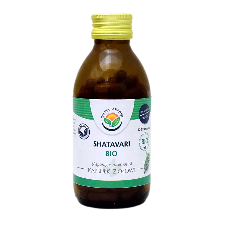 Shatavari Kapseln BIO 120 Stück - Shatavari – Asparagus racemosus