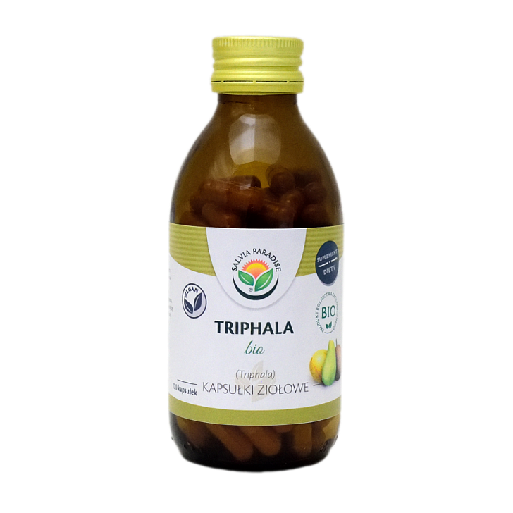 Triphala Kapseln BIO 120 Stück - Kräuterkapseln und -tabletten
