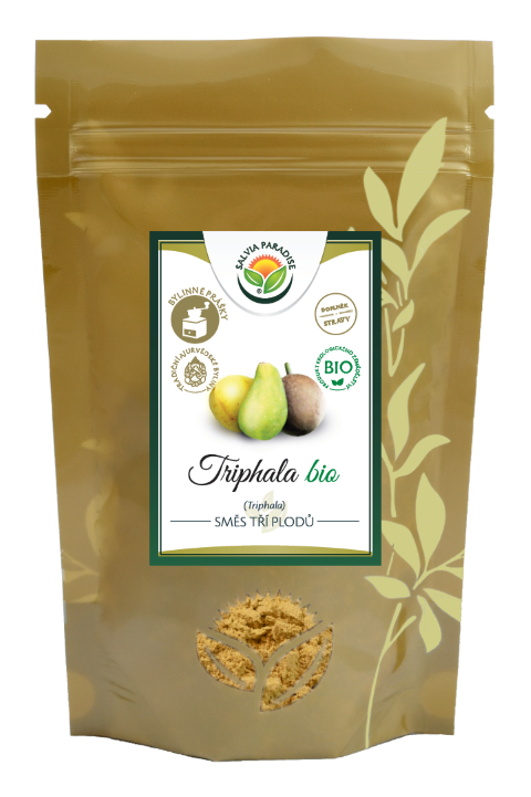 Triphala Pulver BIO 100 g - Kräuter- und Fruchtpulver
